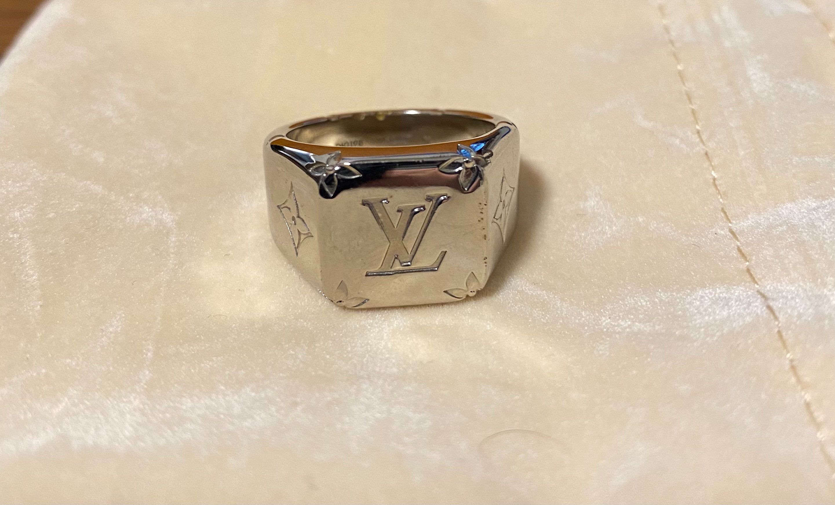 Louis Vuitton Monogram Signet Ring