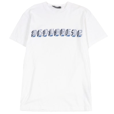 美品 ディースクエアード
半袖Tシャツ ホワイト メンズ S S74GD0861