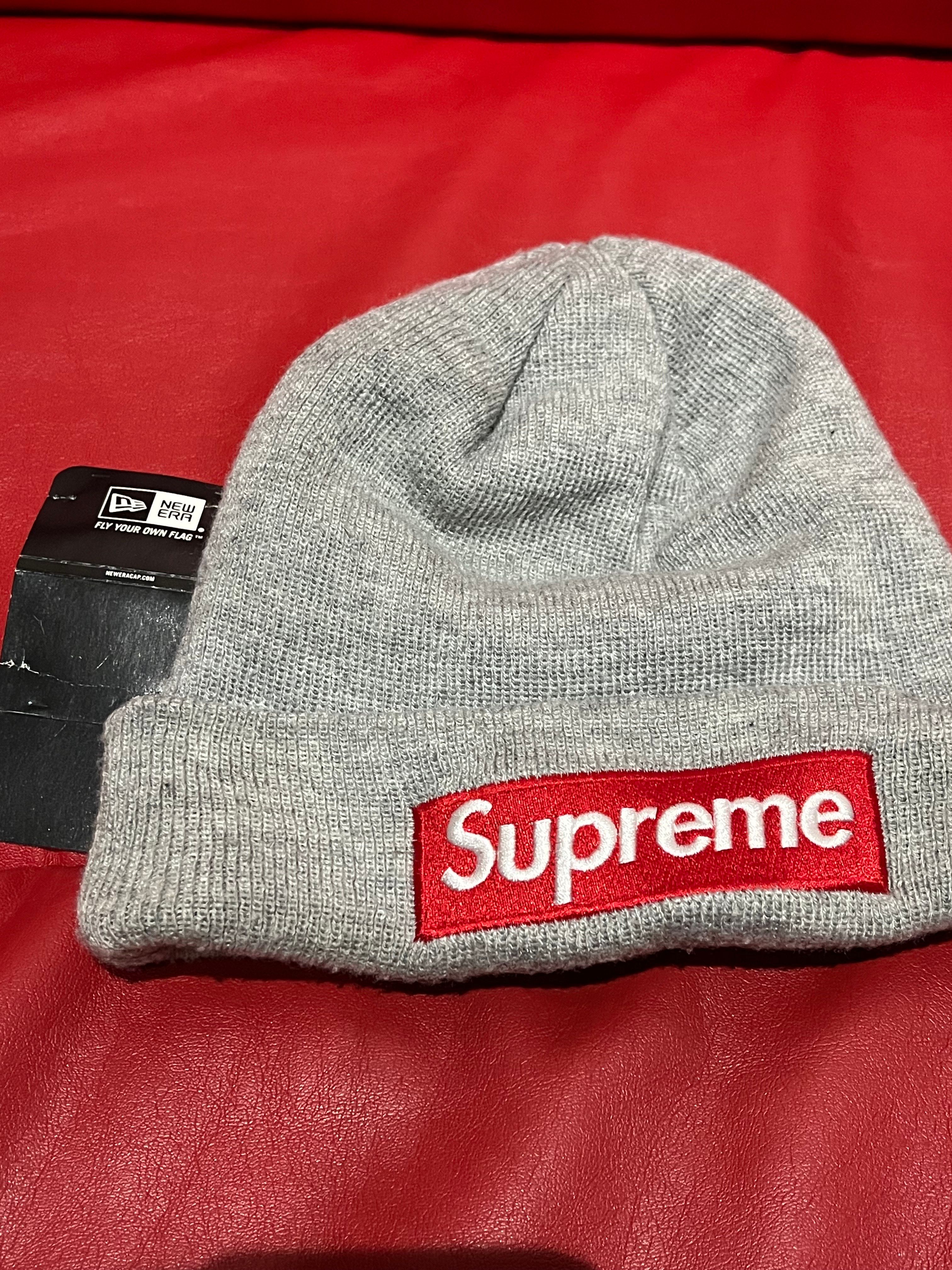 Supreme Box Logo Beanie "Grey" (18FW)