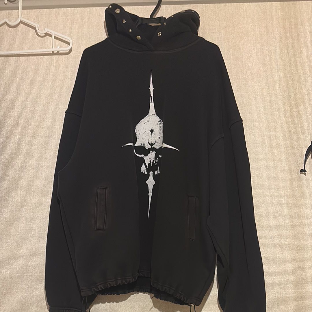 THUG CLUB Peace Stud Hoodie "BLACK"