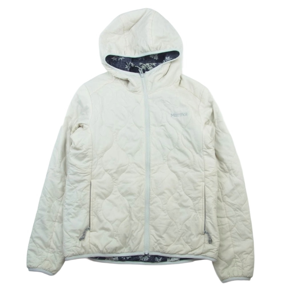 MARMOT マーモット ジャケット TOWSJL16YY リバーシブル キルティング フーデッド ジャケット オフホワイト系 M【中古】