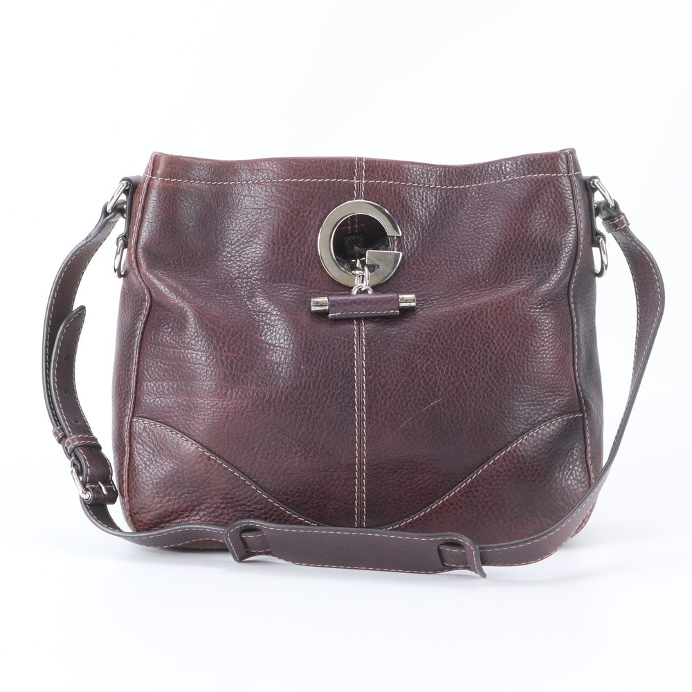 ■美品 グッチ247400 ショルダーバッグ レザー