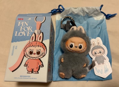 POP MART THE MONSTERS (LABUBU) Pin for Love Series-Vinyl Plush Pendant (N-Z) W