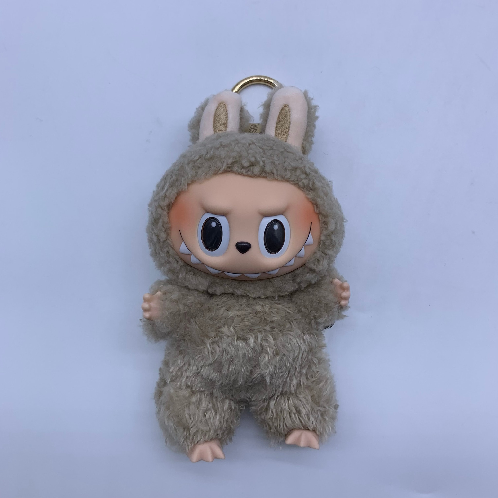 POP MART THE MONSTERS (LABUBU) Exciting Macaron Plush Series TOFFEE