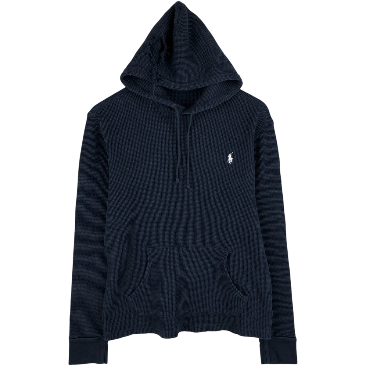 古着 ラルフローレン Ralph Lauren POLO RALPH LAUREN フード付き サーマルロンT ワッフル メンズM相当/eaa459929