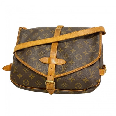★最終価格【6da0705】ルイヴィトン ショルダーバッグ モノグラム ソミュール30 M42256 ブラウン【中古】レディース
