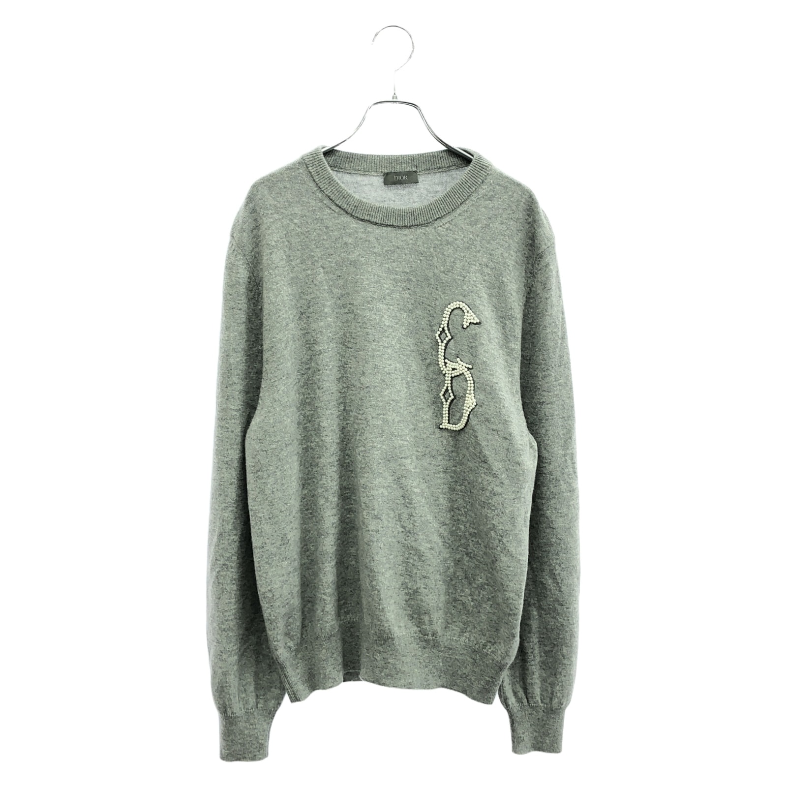 ディオール Dior ニット ニット 衣料品 トップス カシミヤ レディース グレー系 【中古】