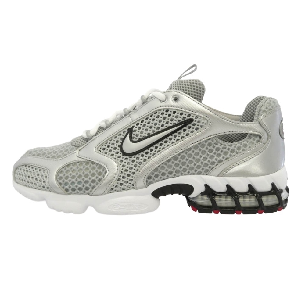 NIKE ナイキ CJ1288-001 Air Zoom Spiridon Cage 2 Metallic Silver エアズーム スピリドン ケージ2 ローカット スニーカー ブラック系 30cm【新古品】【未使用】【中古】