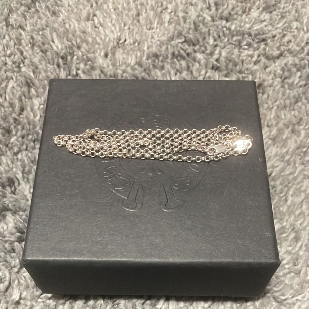 Chrome Hearts Roll Chain Necklace "Silver"