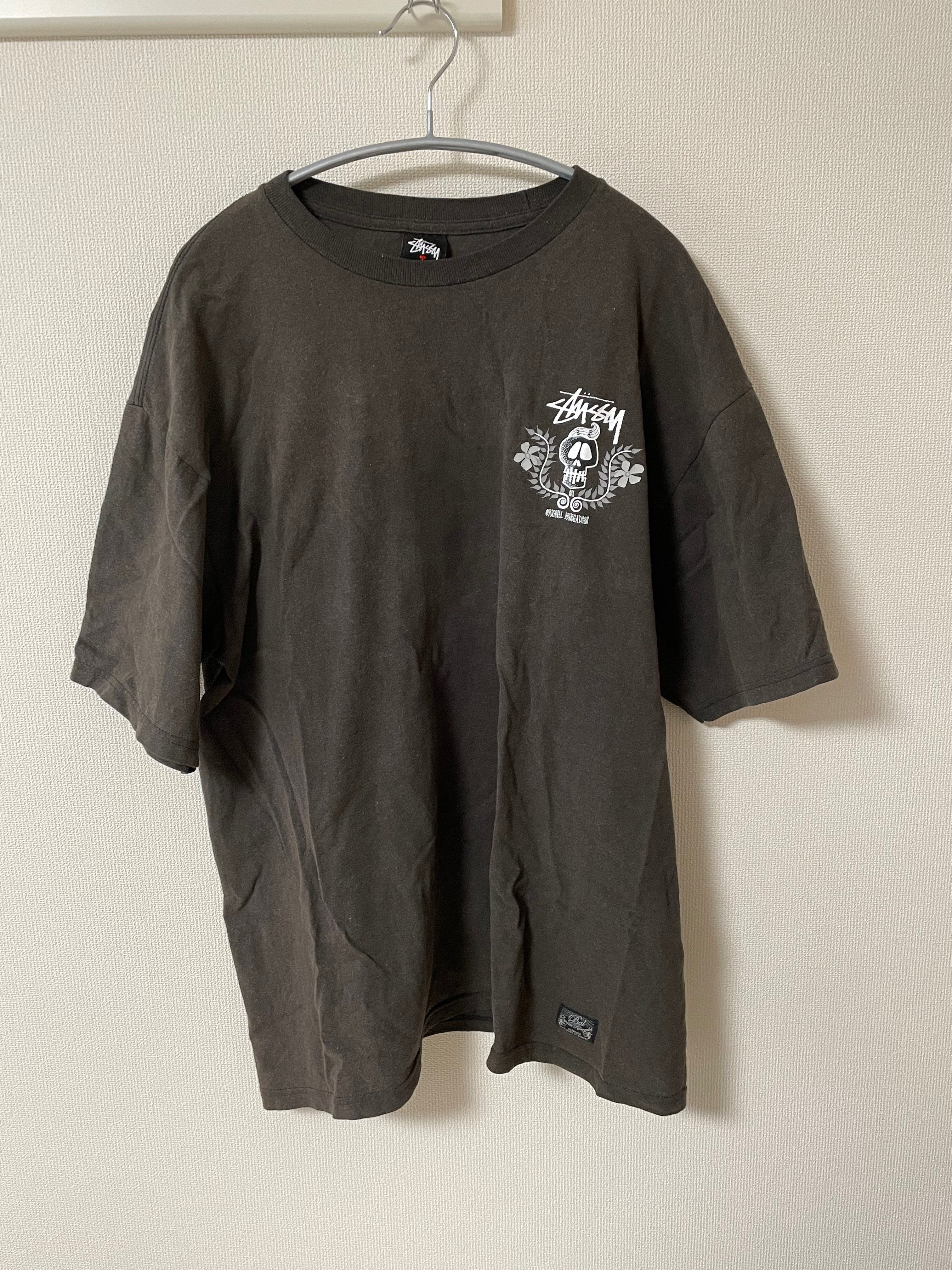 OLD STUSSY×BAL『スカルフラワー』Tシャツ
