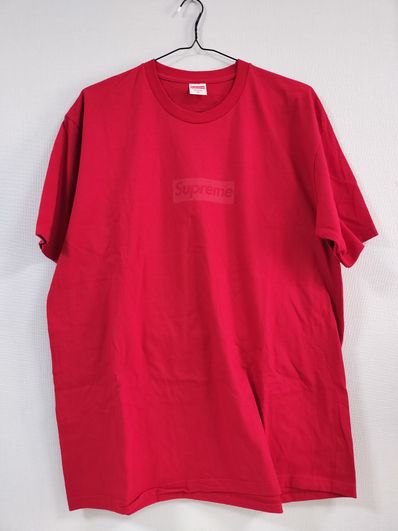 Supreme Tonal Box Logo Tee "Red"