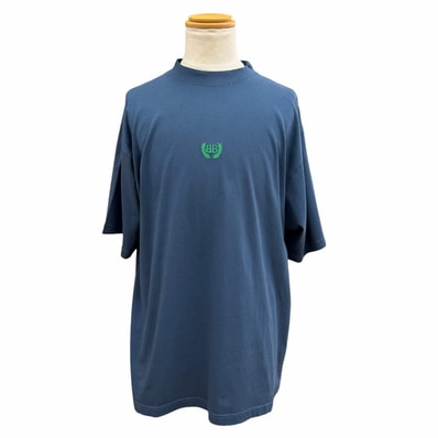 極美品 バレンシアガ 半袖Tシャツ ネイビー メンズ M 764235