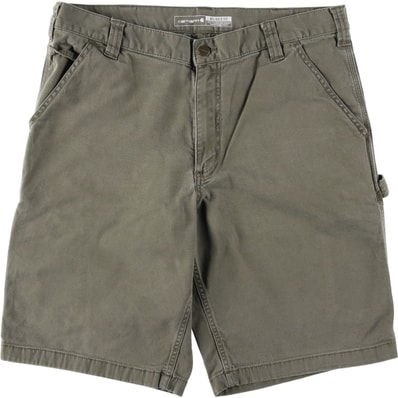 古着 カーハート Carhartt RELAXED FIT ダック地ペインターショーツ ハーフパンツ メンズw36相当/eaa640663