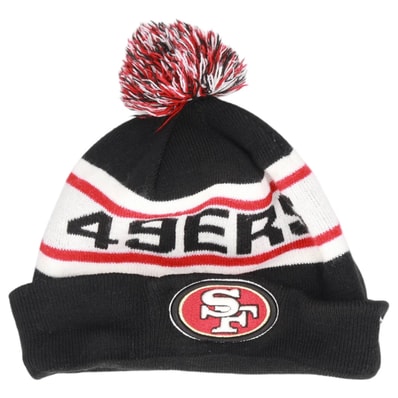 古着 ニューエラ NEW ERA NFL SAN FRANCISCO 49ERS サンフランシスコ フォーティーナイナーズ ニット帽 ビーニー フリーサイズ相当/gaa006613