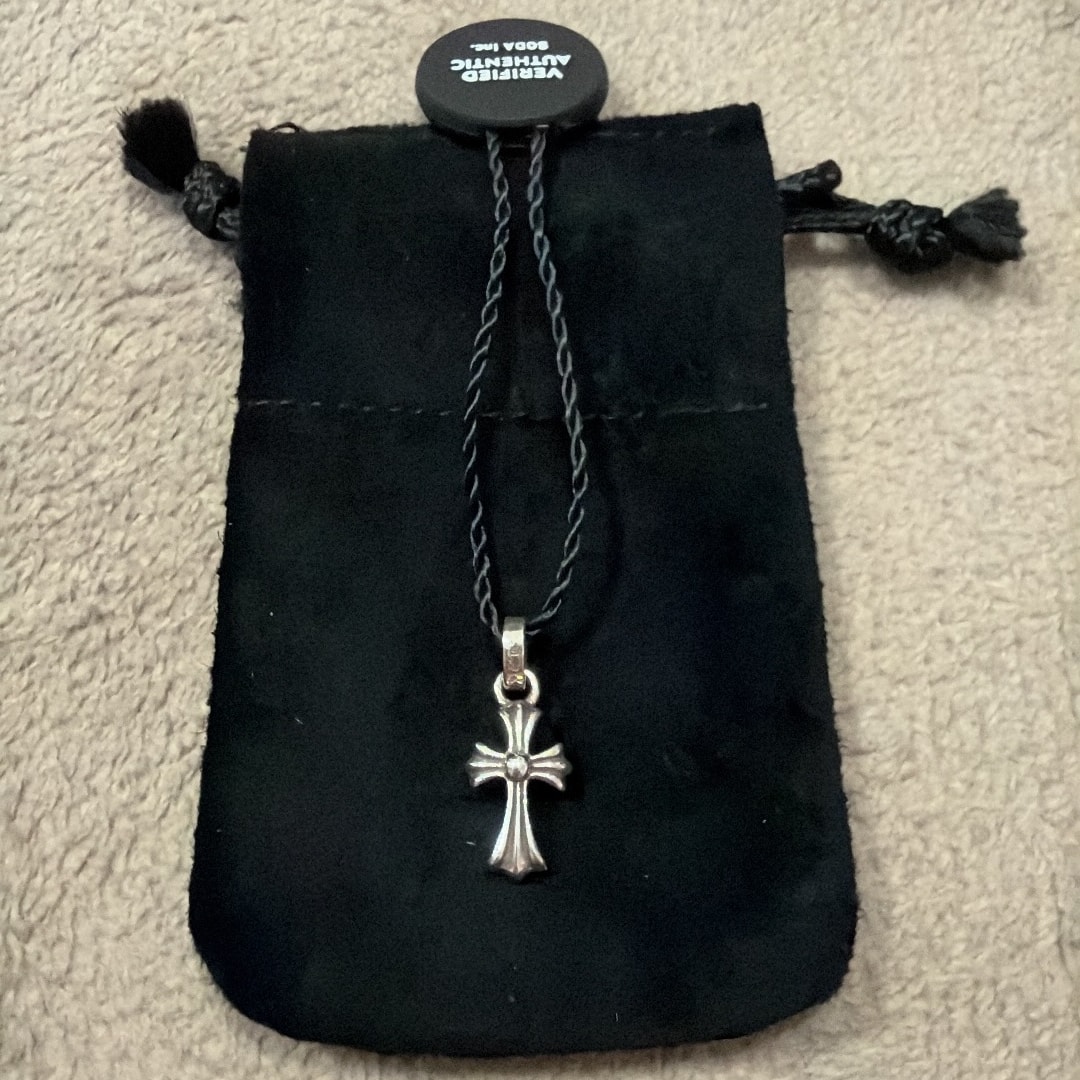 Chrome Hearts Cross Baby Fat Charm "Silver"