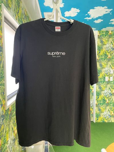 Supreme Classic Logo Tee "Black"