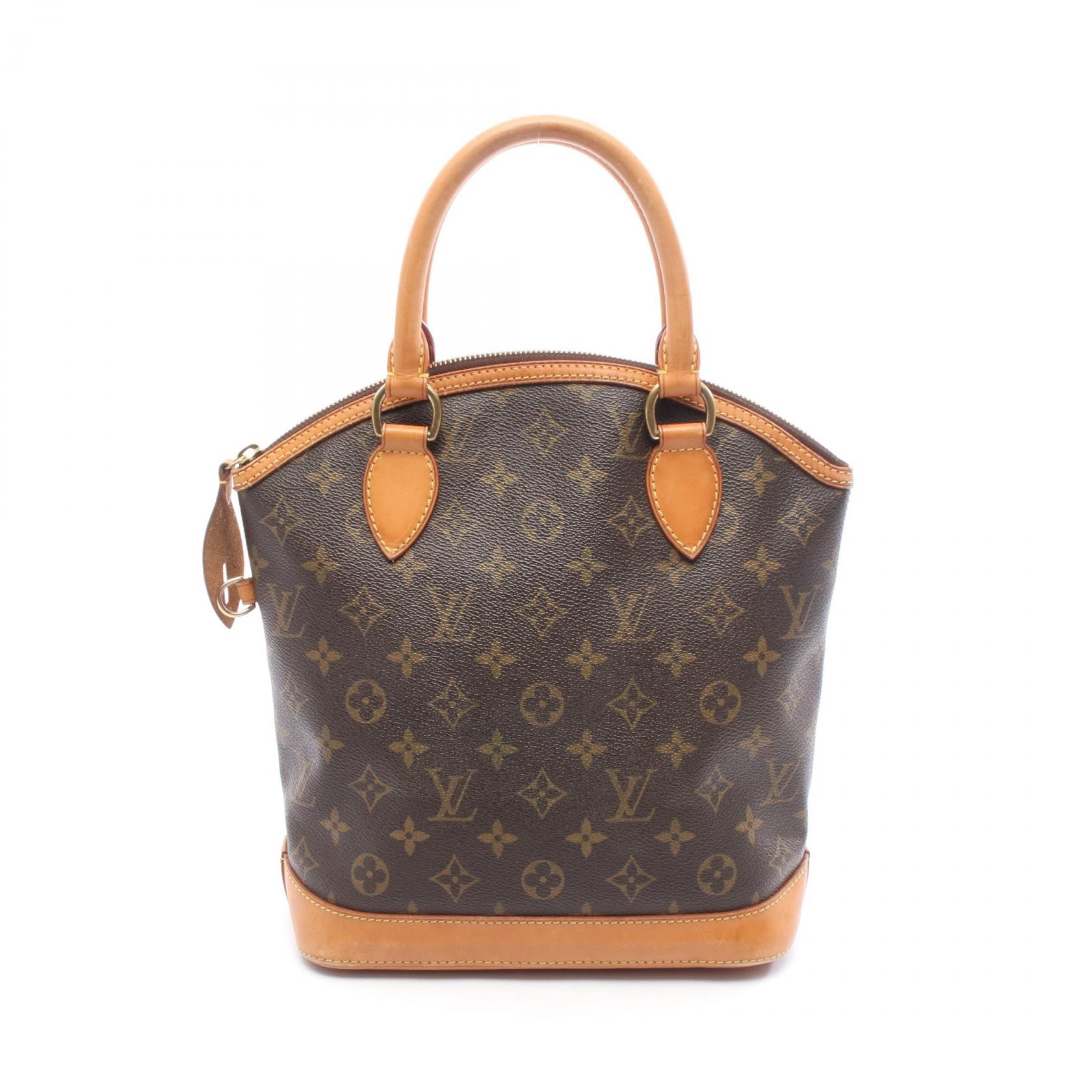 ルイ・ヴィトン LOUIS VUITTON ロックイット ハンドバッグ バッグ PVCコーティングキャンバス レザー モノグラム レディース ブラウン系 M40102 【中古】