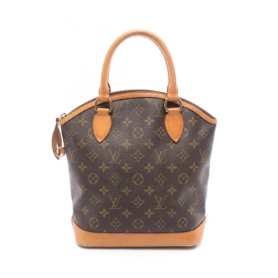 ルイ・ヴィトン LOUIS VUITTON ロックイット ハンドバッグ バッグ PVCコーティングキャンバス レザー モノグラム レディース ブラウン系 M40102 【中古】