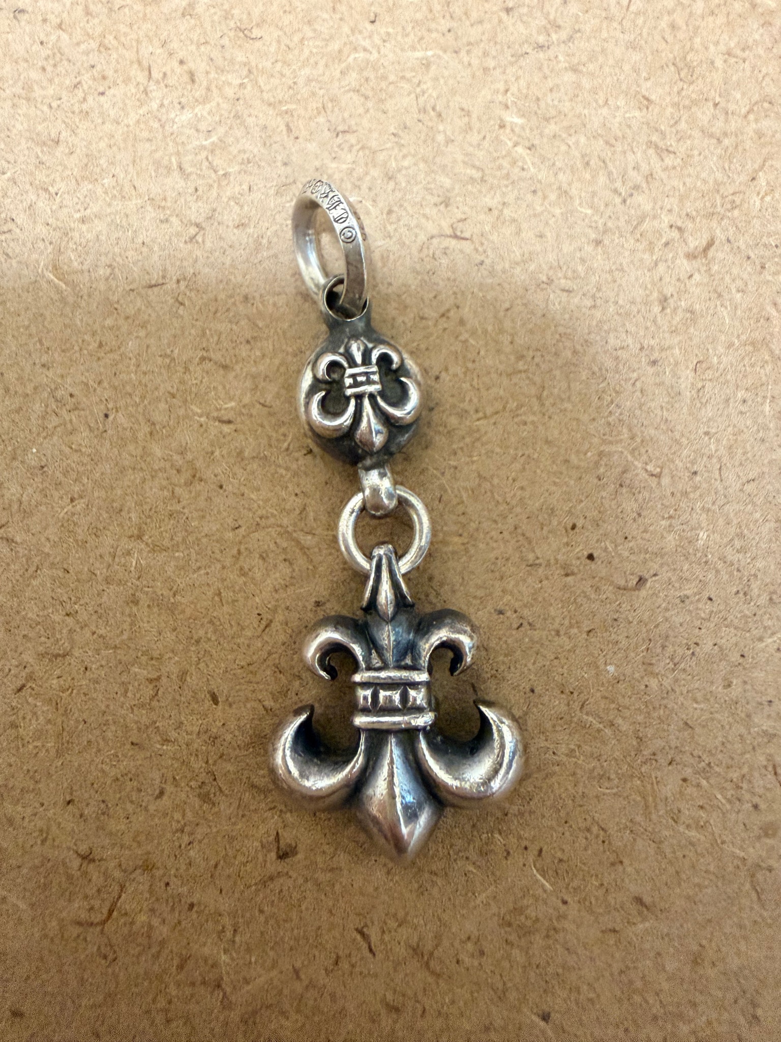 Chrome Hearts 1 Ball BS Flare Charm "Silver"