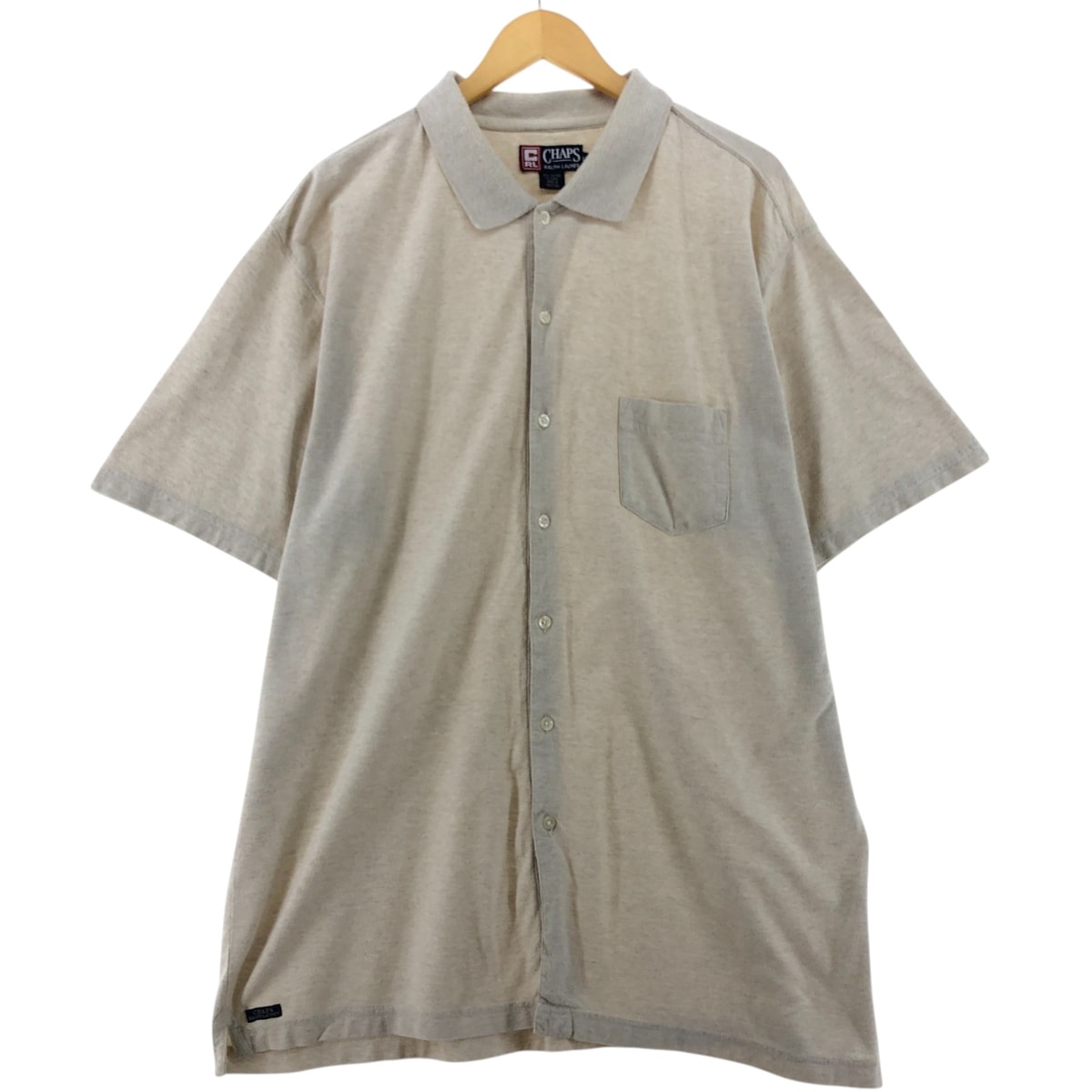古着 90年代 ラルフローレン Ralph Lauren CHAPS チャップス 半袖シャツ メンズXXL相当 ヴィンテージ/eaa535645