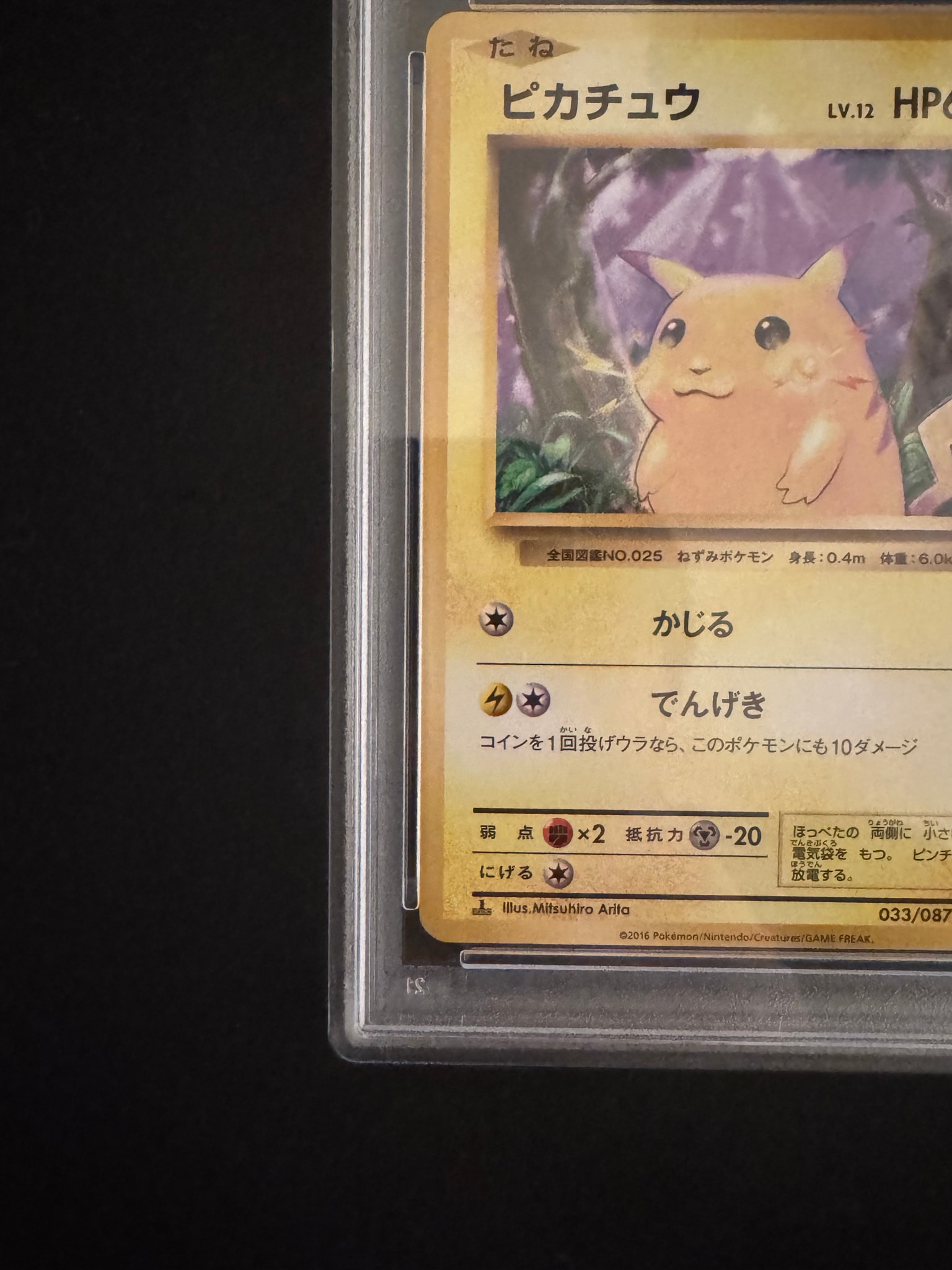 PSA10】ピカチュウ C :1ED [CP6 033/087](コンセプトパック