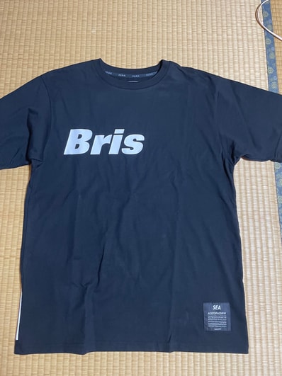 WIND AND SEA BRISTOL SEA BIG LOGO TEE "Black"