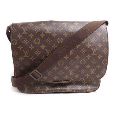 LOUIS VUITTON ルイ・ヴィトン メッセンジャー ボブールMM ショルダーバッグ モノグラム ブラウン M97038 DU0120 メンズ【中古】