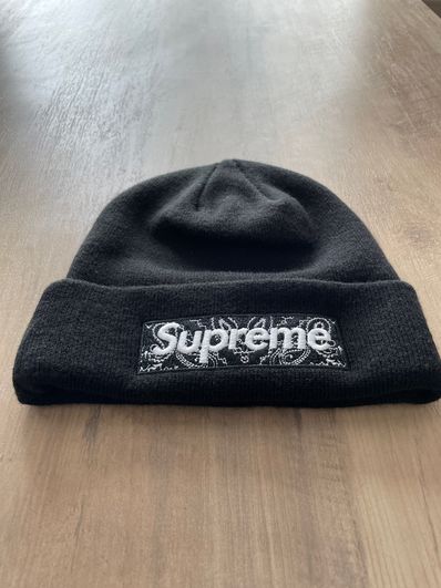 Supreme New Era® Box Logo Beanie "Black"