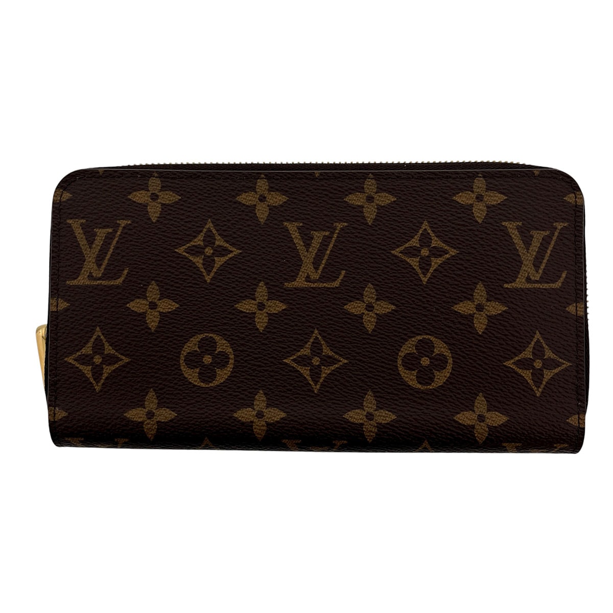 LOUIS VUITTON ルイ・ヴィトン ジッピー ウォレット 長財布 M411895 モノグラム ブラック フーシャ レディース【中古】