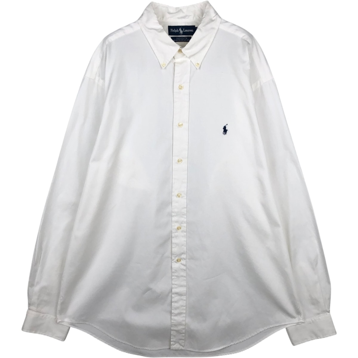 古着 ラルフローレン Ralph Lauren YARMOUTH 長袖 ボタンダウンシャツ メンズXL相当/eaa628863