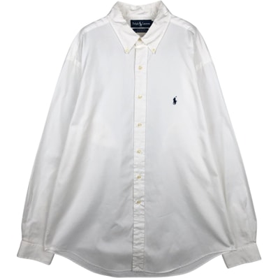 古着 ラルフローレン Ralph Lauren YARMOUTH 長袖 ボタンダウンシャツ メンズXL相当/eaa628863