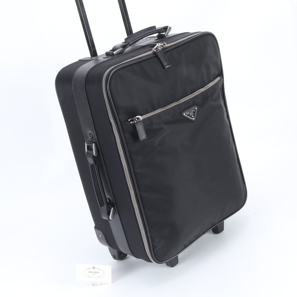 プラダ テスート ナイロントライアングルロゴ サフィアーノ VV0030