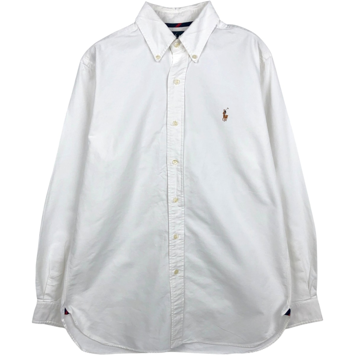古着 ラルフローレン Ralph Lauren CLASSIC FIT クラシックフィット 長袖 ボタンダウンシャツ メンズM相当/eaa666193