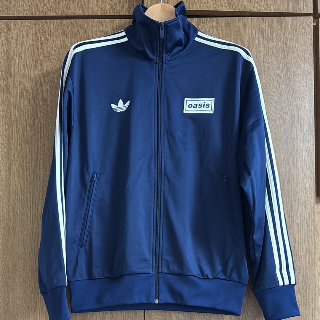 adidas x Oasis Tour Firebird Track Top "Night Indigo"