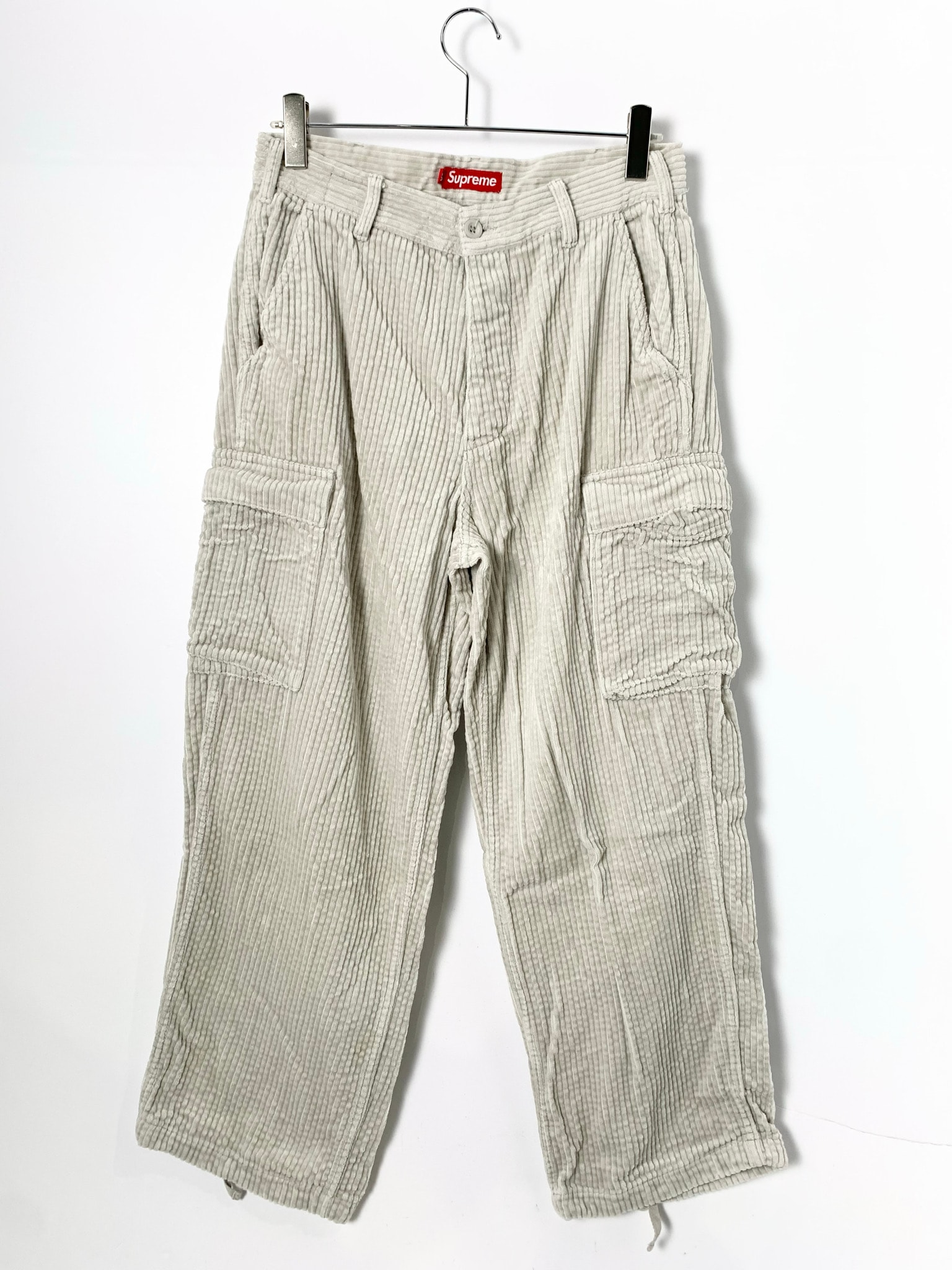 Supreme Wide Wale Corduroy Cargo Pant "Stone"