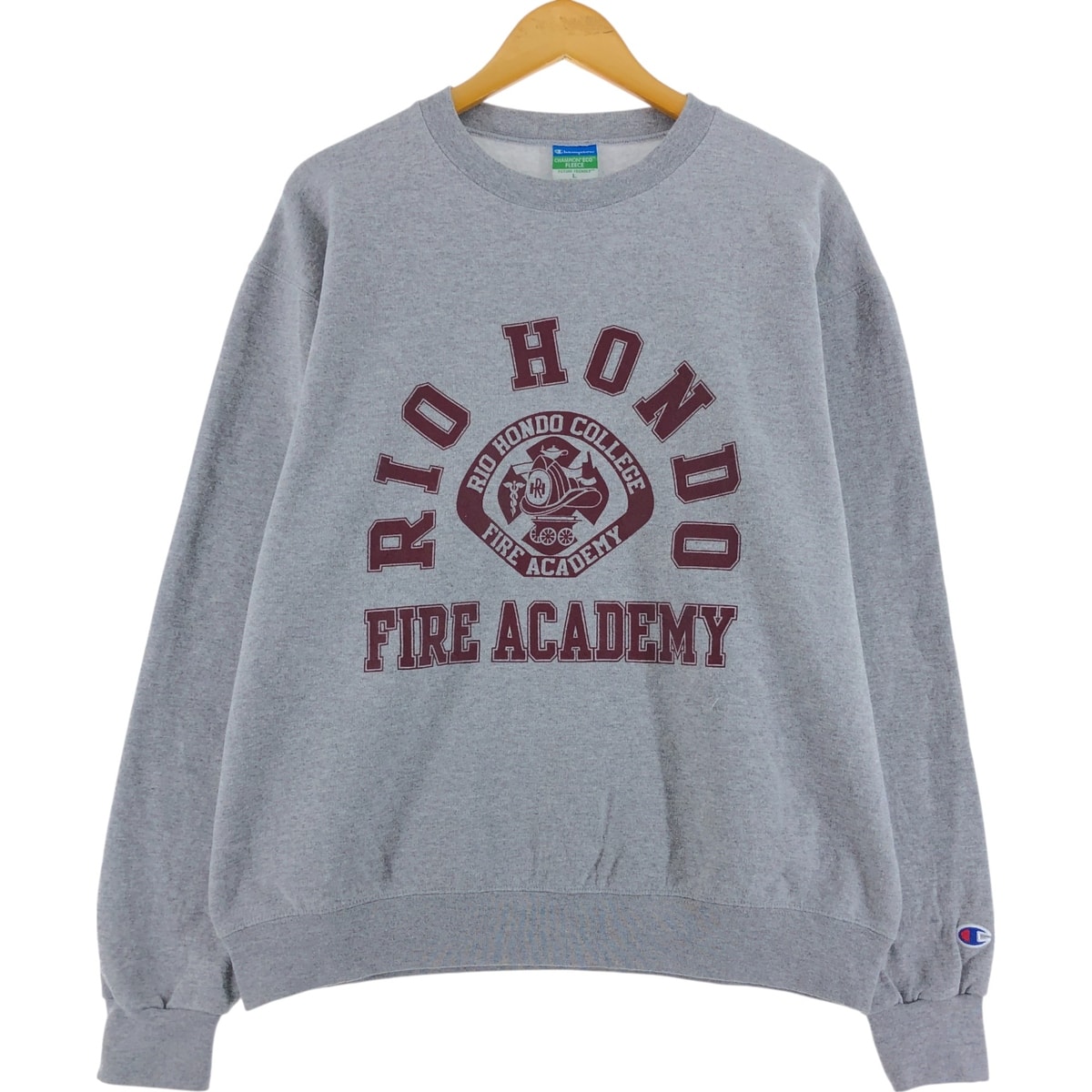 古着 チャンピオン Champion ECO FLEECE カレッジスウェットシャツ トレーナー メンズL相当/eaa501517