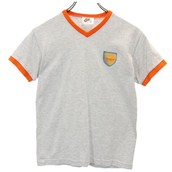 NIKE 90s 00s 半袖 Vネック リンガー Tシャツ