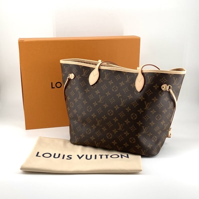 LOUIS VUITTON(ルイ・ヴィトン) ネヴァーフルMM モノグラム キャンバス M46975 ハンドバッグ ブラウン×ベージュ