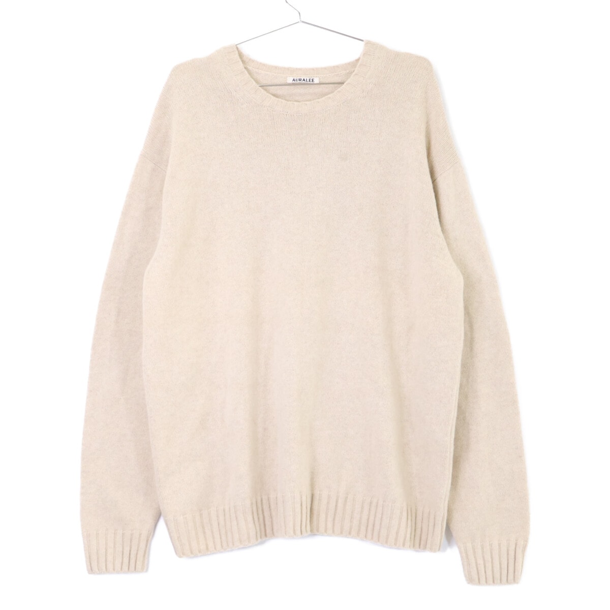 オーラリー A20AP02WC COTTON WOOL CASHMERE KNIT P/O クルーネック ニットセーター 5
