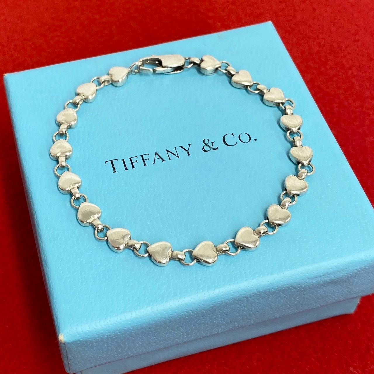 B (目立った傷や汚れなし)】TIFFANY&Co. ティファニー パフハート