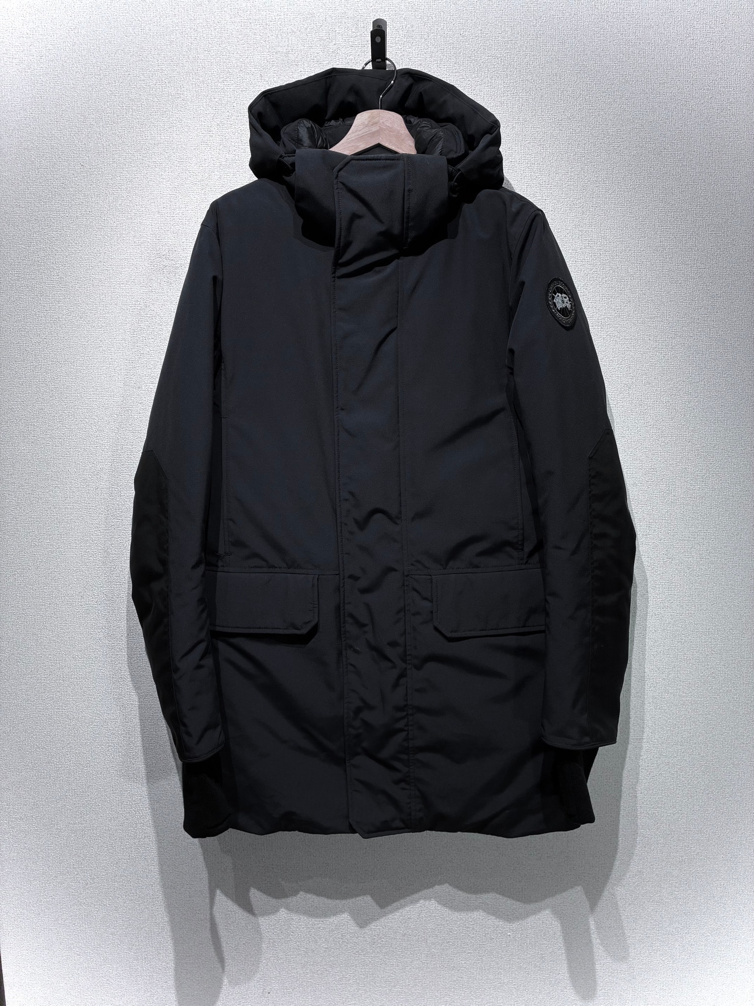 新品同様 カナダグース ブロックトン ブラックレーベル CANADA GOOSE