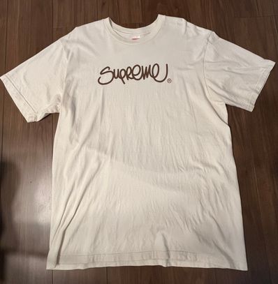 Supreme Handstyle Tee "Natural"
