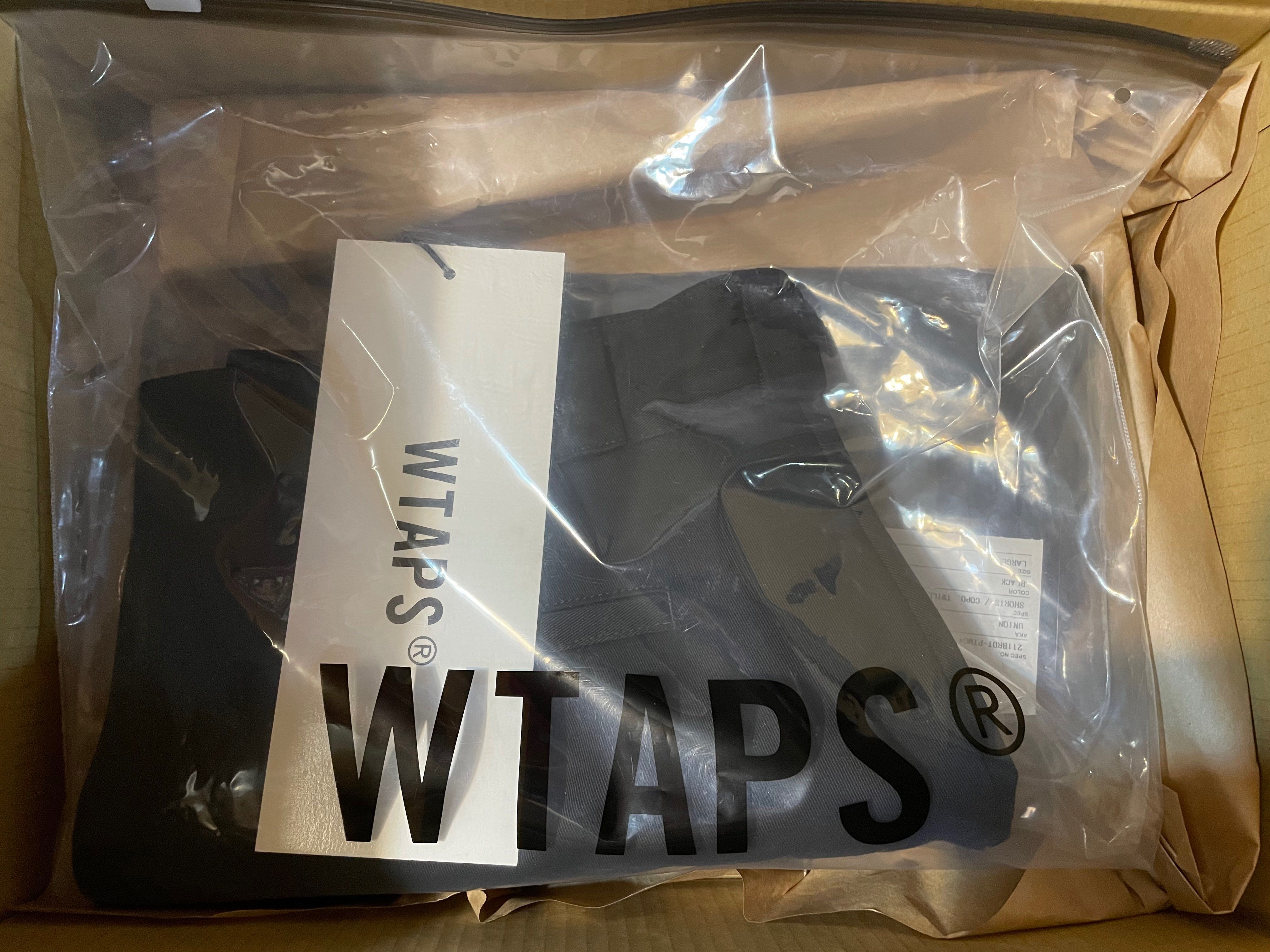 WTAPS UNION SHORTS COPO. TWILL BLACK