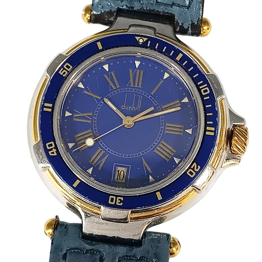 DUNHILL ダンヒル ミレニアム ダイバー クォーツ メンズ 腕時計 C1077