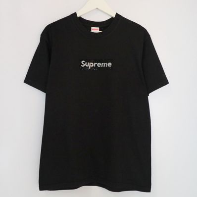 Supreme / Swarovski® Box Logo Tee "Black"