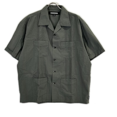 ネイバーフッド 251AQNH-SHM05 25SS カーキ GUAYABERA SHIRT SS 半袖シャツ X L
