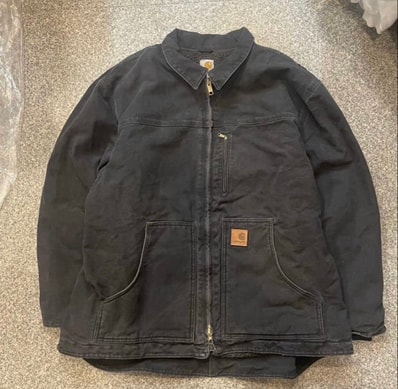 Carhartt デトロイトジャケット トラディショナルコート massachusetts ダック 裏ボア2XL