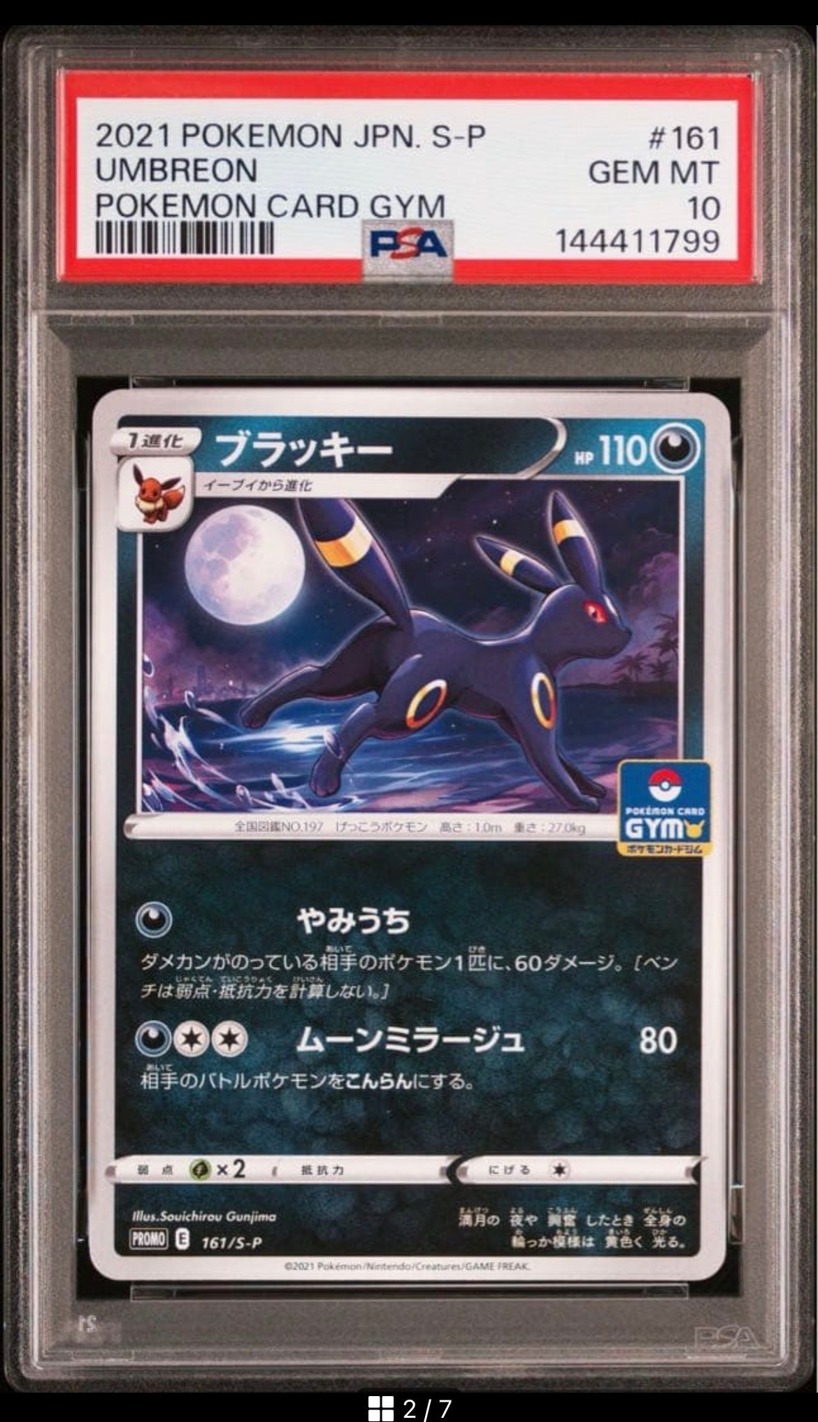 ブラッキー: プロモ P [S-P 161](ポケモンカードゲーム ソード&シールド 「プロモカードパック 第5弾」)