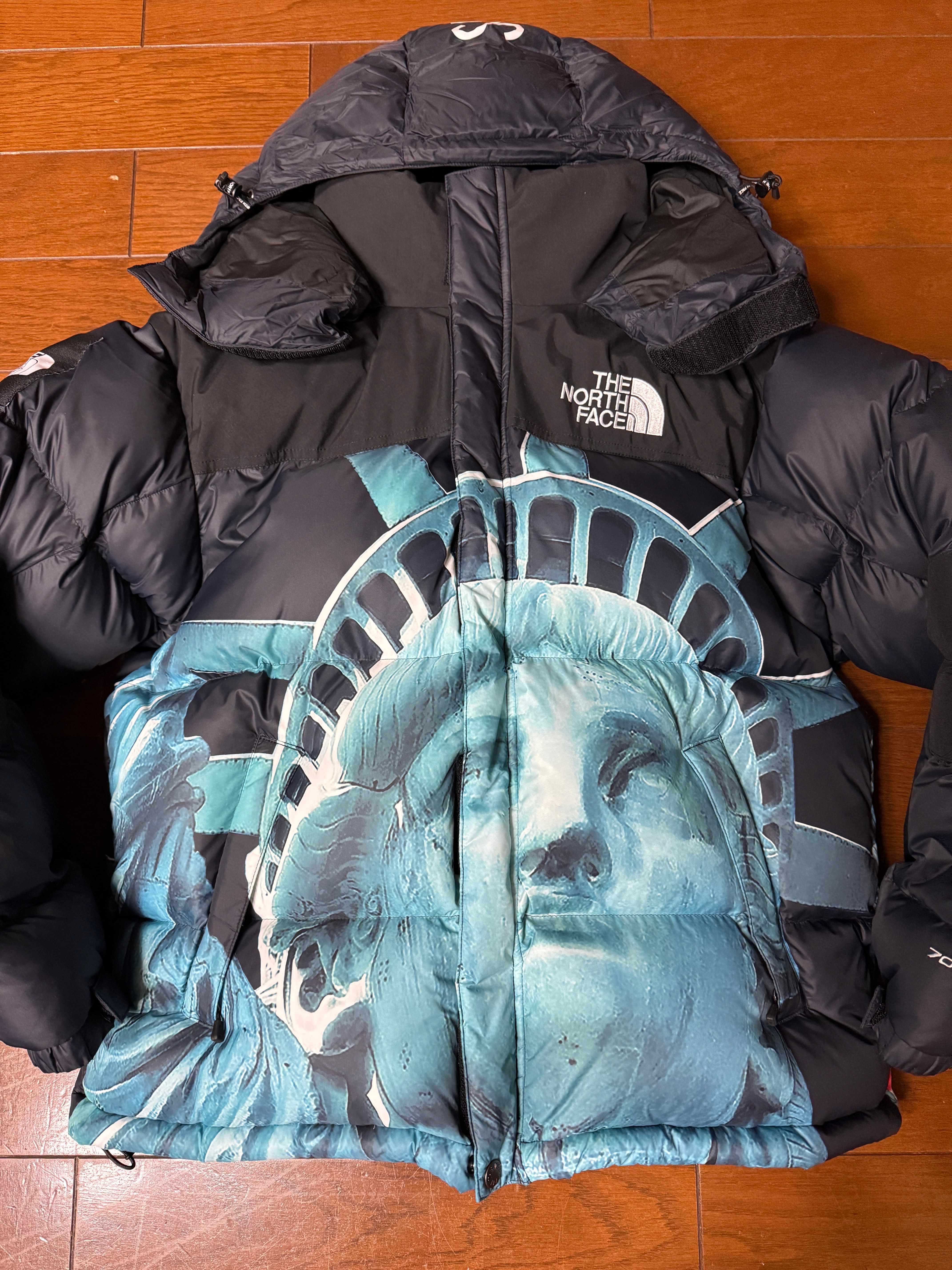 Supreme x The North Face Statue of Liberty Baltoro Jacket "Black"