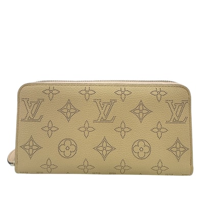 ルイヴィトン LOUIS VUITTON 長財布 マヒナ ジッピーウォレット ラウンドファスナー M82755 ピンク